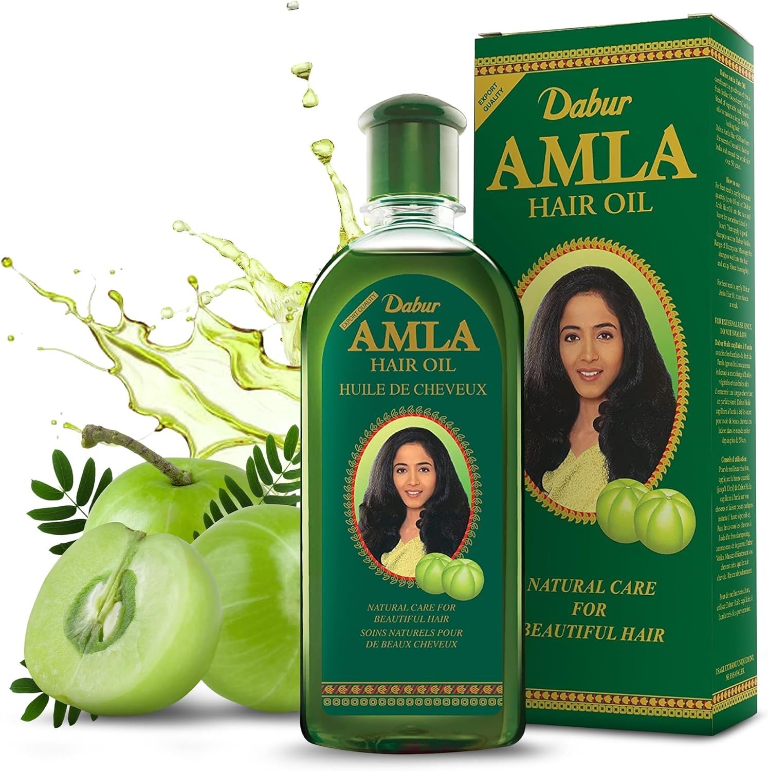 Dabur Amla Hair Oil – 200ml | For Strong, Long and Thick hair | Nourishes Scalp | Controls Hair Fall, Strengthens Hair & Promotes Hair Growth